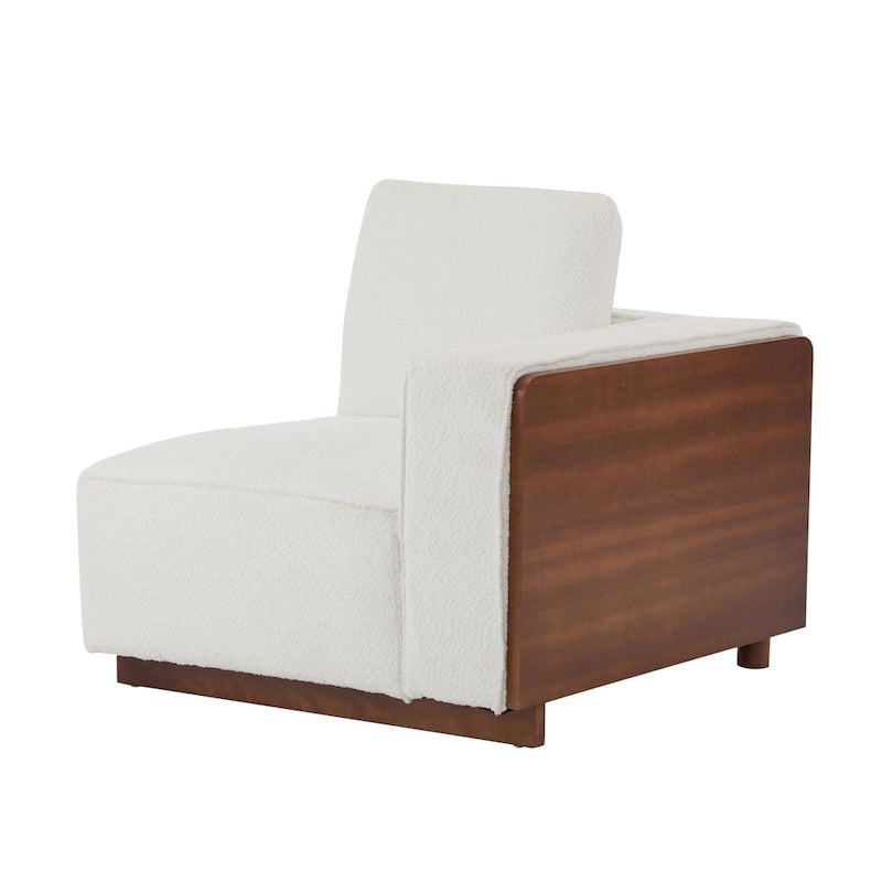 Canapé modulable 2 places beige de 74 de large