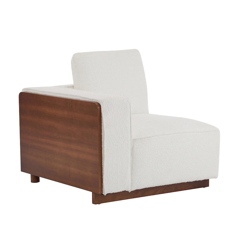 Canapé modulable 2 places beige de 74 de large