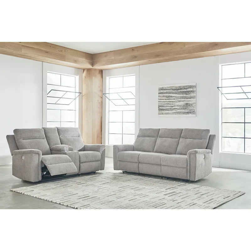 Ensemble de fauteuils inclinables électriques 2 pièces - 86L x 41P x 40H