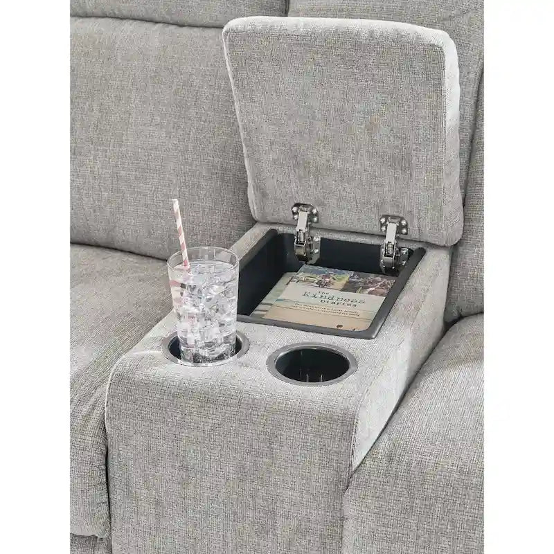 Ensemble de fauteuils inclinables électriques 2 pièces - 86L x 41P x 40H