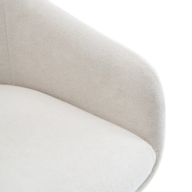 Tabourets de comptoir rembourrés modernes de 26,5 po, ensemble de 2 chaises de bar avec pieds en métal et siège rembourré, beige+marron