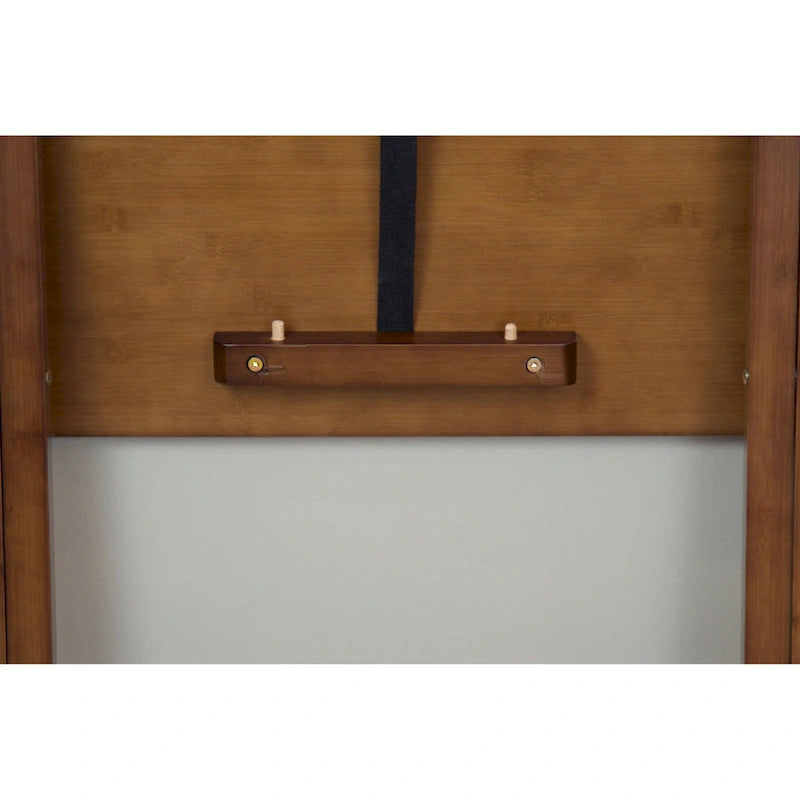 Bureau pliant à cadre en bambou
