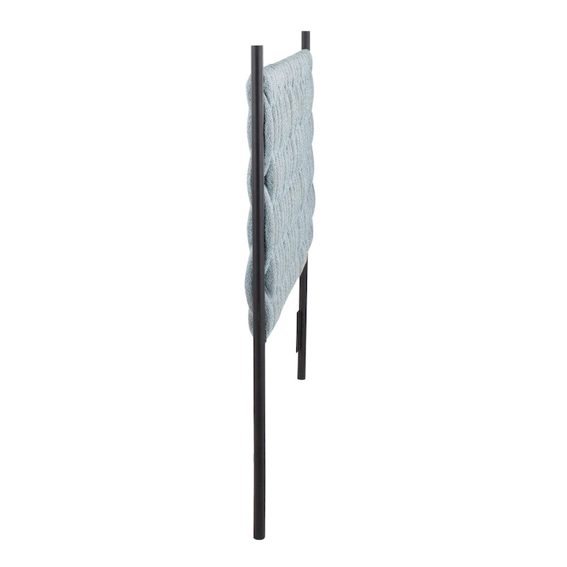 Tête de lit tressée Silver Orchid Matisse Queen