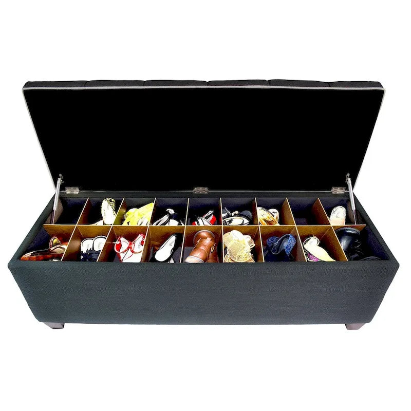 Banc de rangement pour chaussures