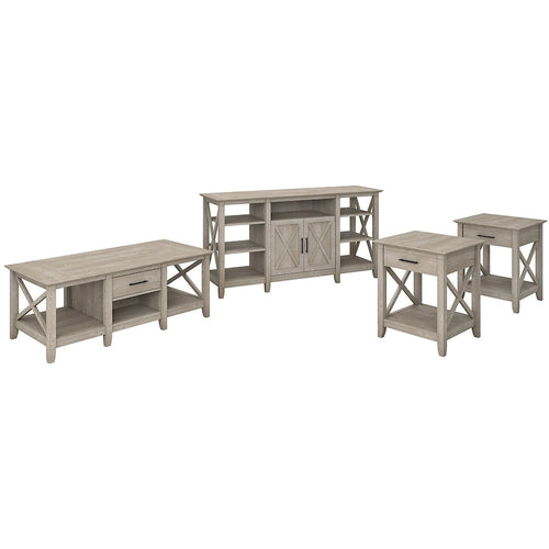 Meuble TV et table basse 4 pièces