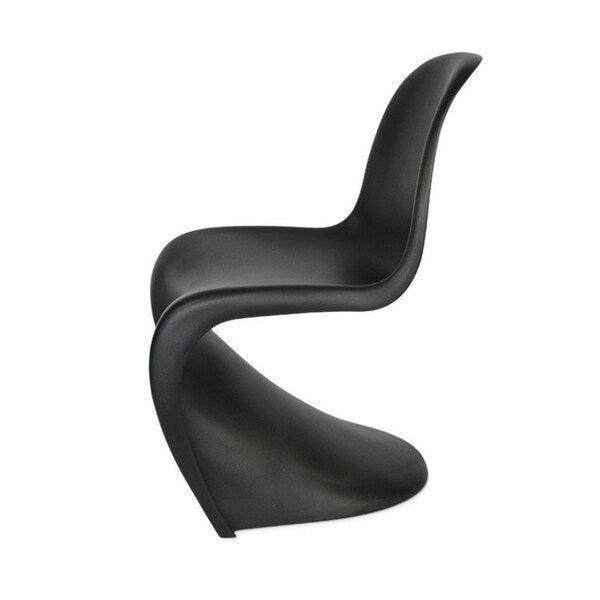 Chaise Panton noire moderne
