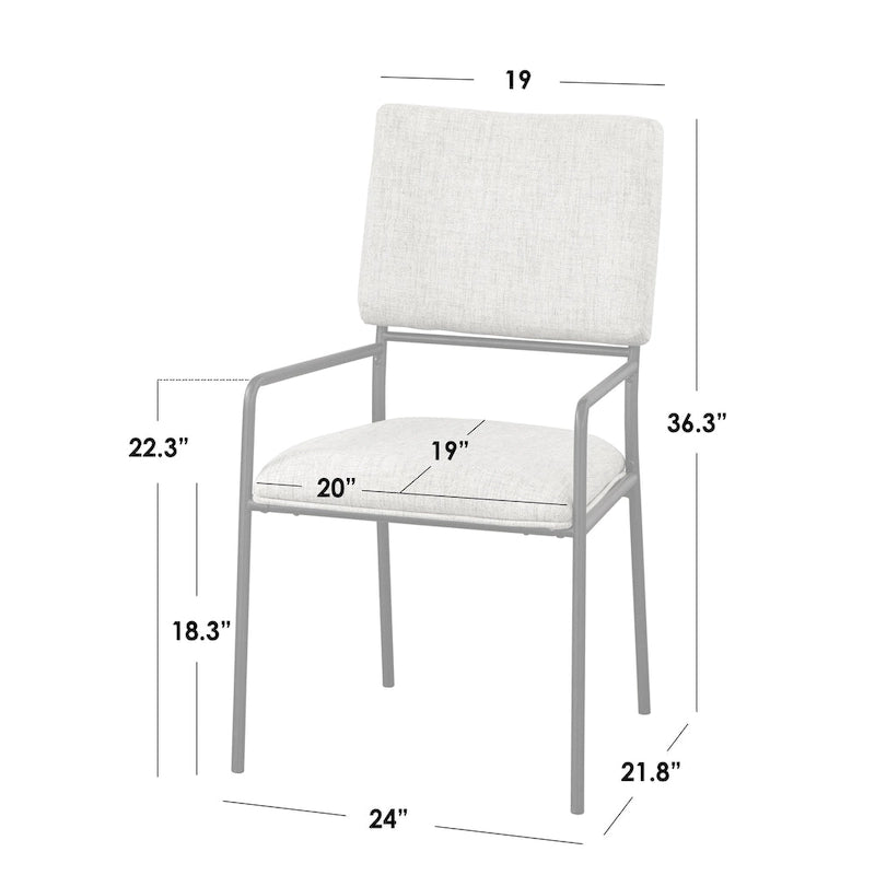Chaise de salle à manger Indra Lifestorey
