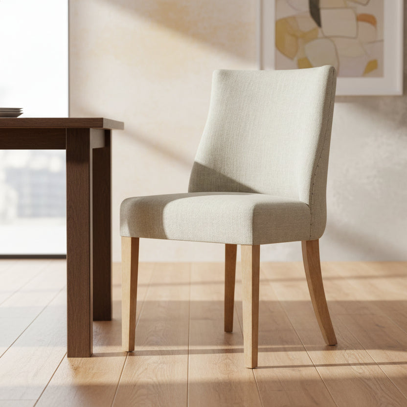 New Paris Fabric Chair, (Set of 2)