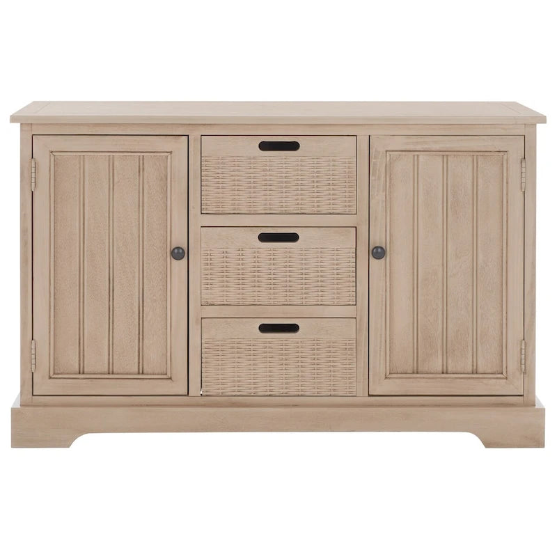 Console 2 tiroirs et 3 paniers amovibles - 101 cm (L) x 31,8 cm (P) x 74,9 cm (H)