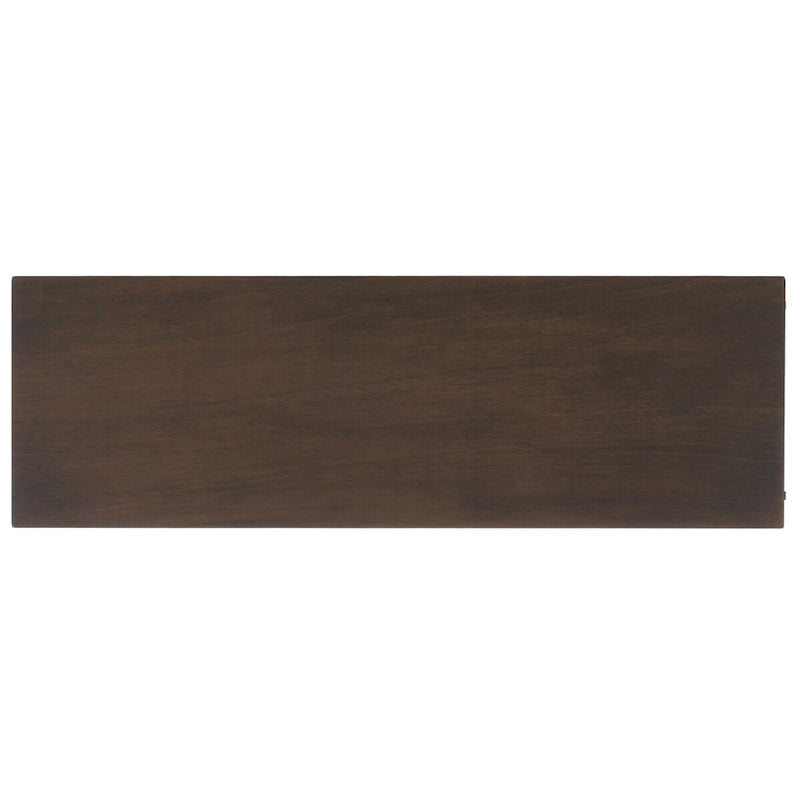 Console 2 tiroirs et 3 paniers amovibles - 101 cm (L) x 31,8 cm (P) x 74,9 cm (H)