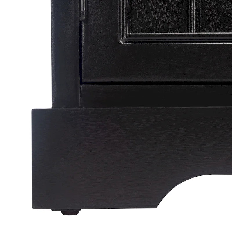 Console 2 tiroirs et 3 paniers amovibles - 101 cm (L) x 31,8 cm (P) x 74,9 cm (H)