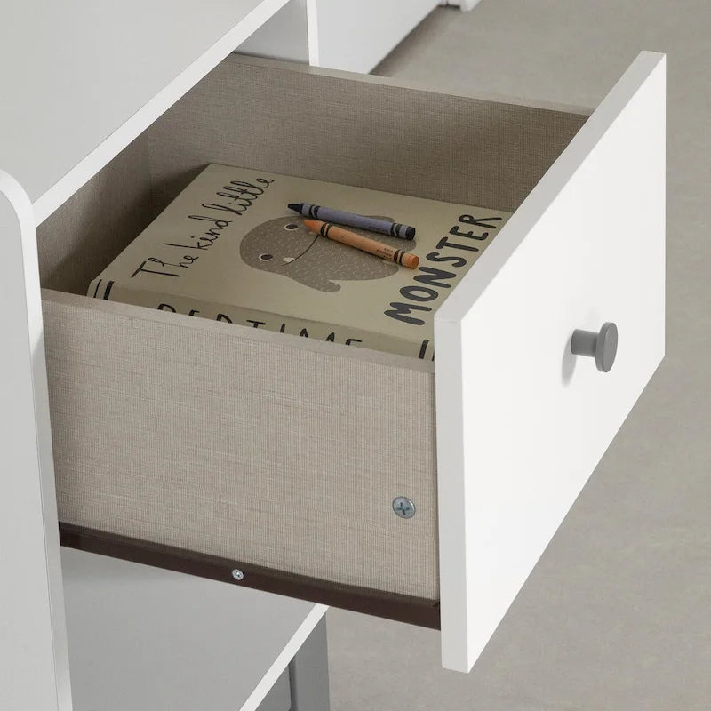 Table de chevet pour enfants avec tiroir
