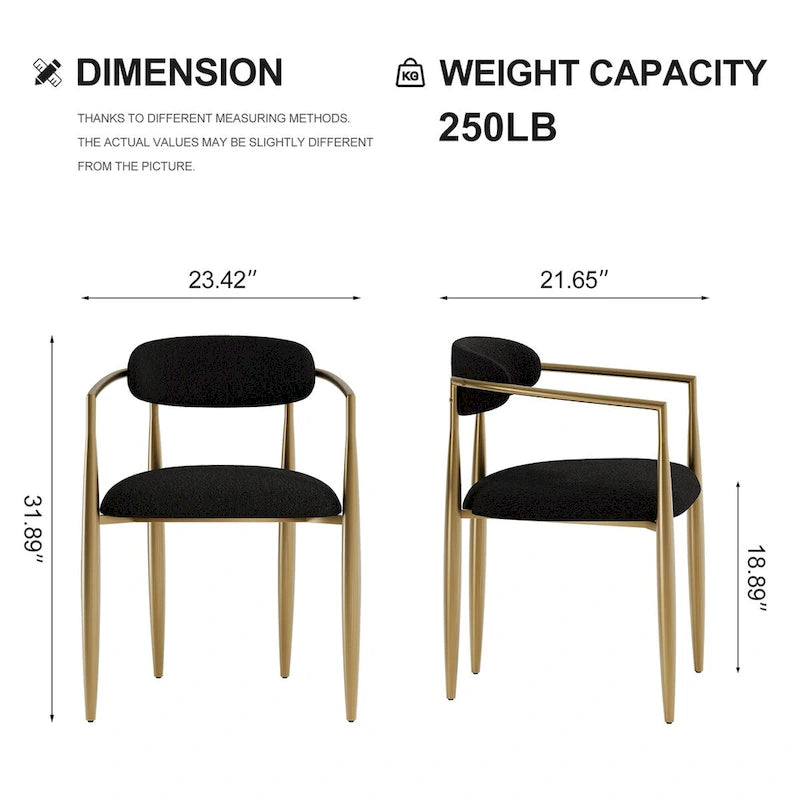 Ensemble de salle à manger 9 pièces avec plateau en pierre frittée extensible, pieds croisés et 8 chaises en tissu